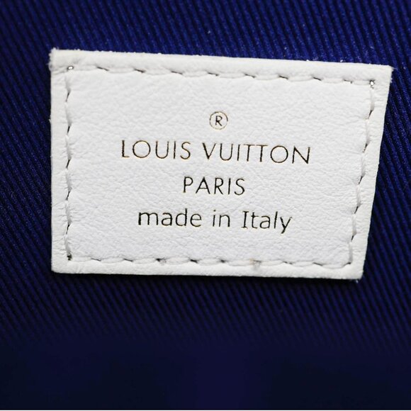 Louis Vuitton  Palm Spring Mini Velvet Backpack Blue